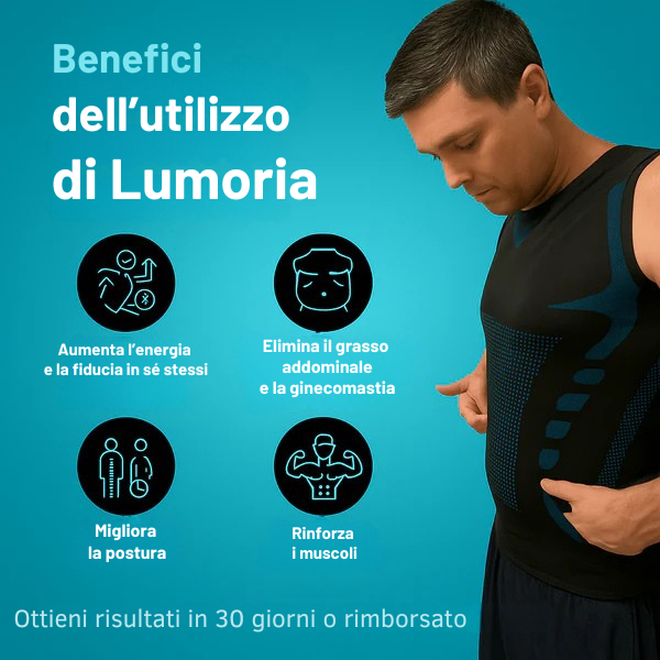 Lumoria® 2.0 | Raddrizza la postura, comprimi l’addome, trasforma la tua figura